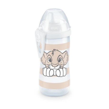 NUK Kiddy Cup Drikkeflaske Lion King 12+m