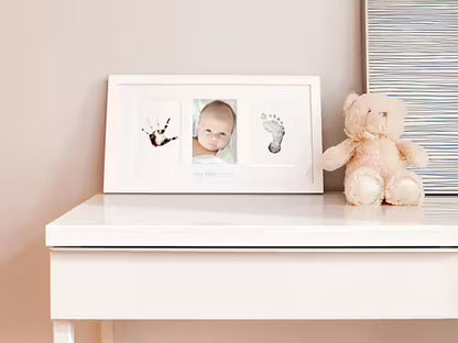 Pearhead Babyprint Fotoramme Fot/håndavtrykk - Hvit