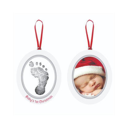 Pearhead Babyprint Julepynt med Fotavtrykk og Bilde