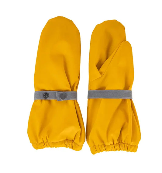 Salto Regnvott Barn med Fleece - Gul