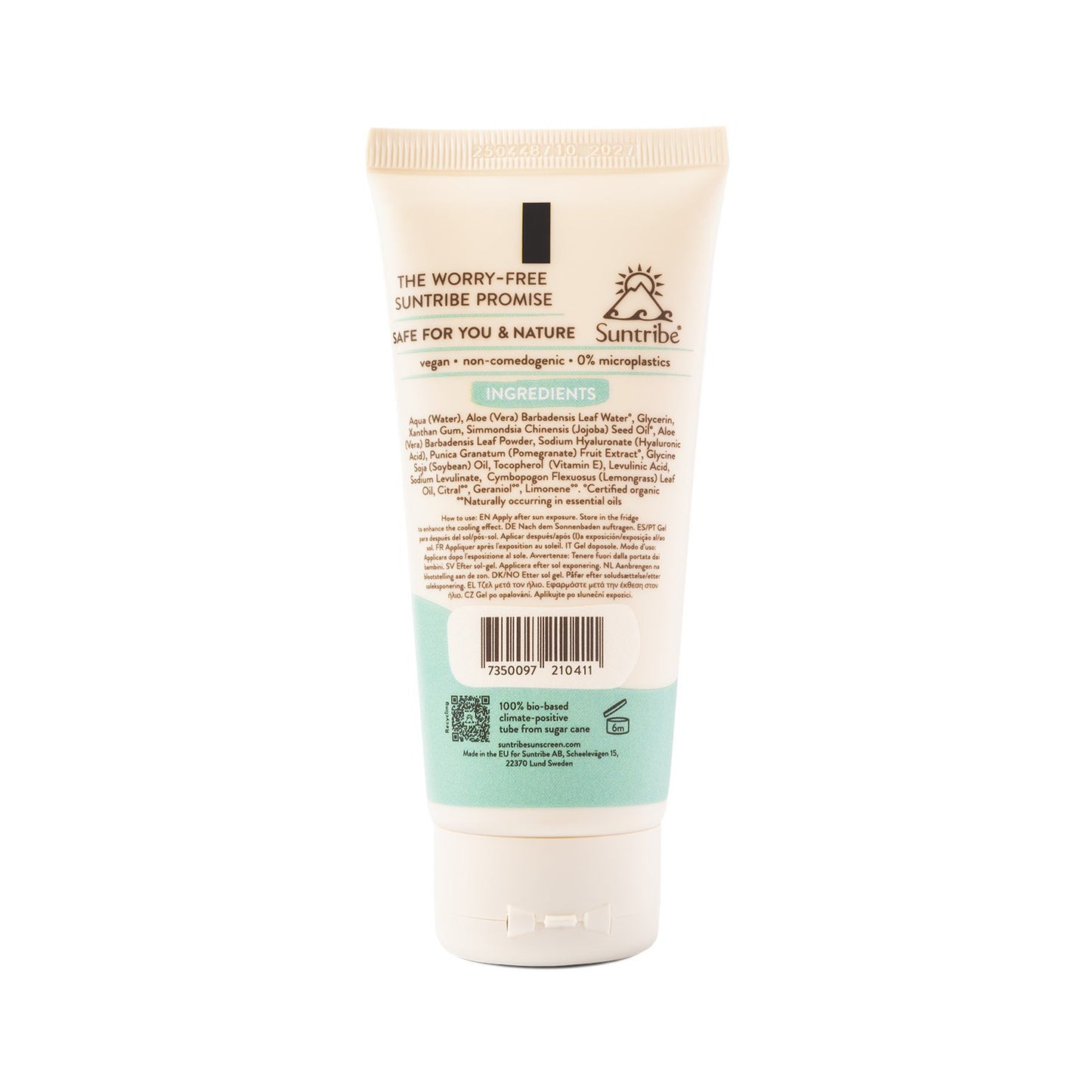 Suntribe Økologisk Alovera Gel 100ml