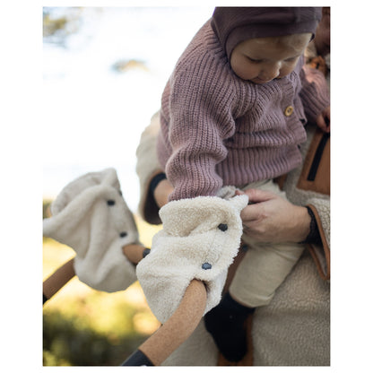 Easygrow Håndmuffer - Teddy Ivory
