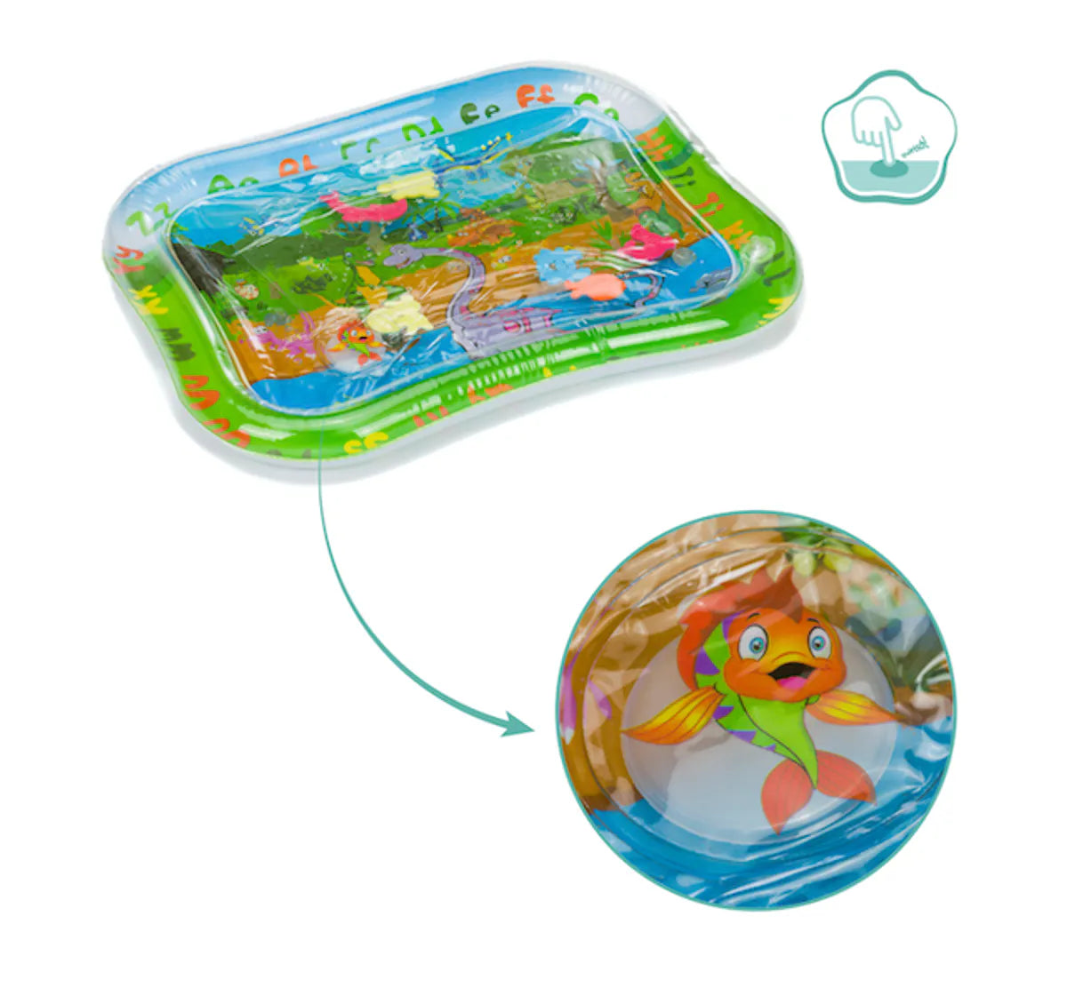 Fillikid Lekematte med vann Dino