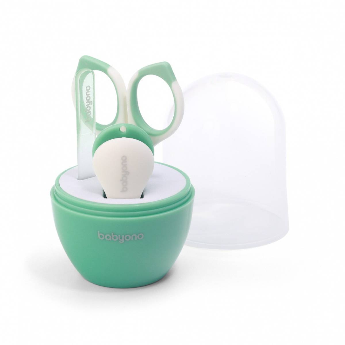 Babyono Neglepleiesett Mint