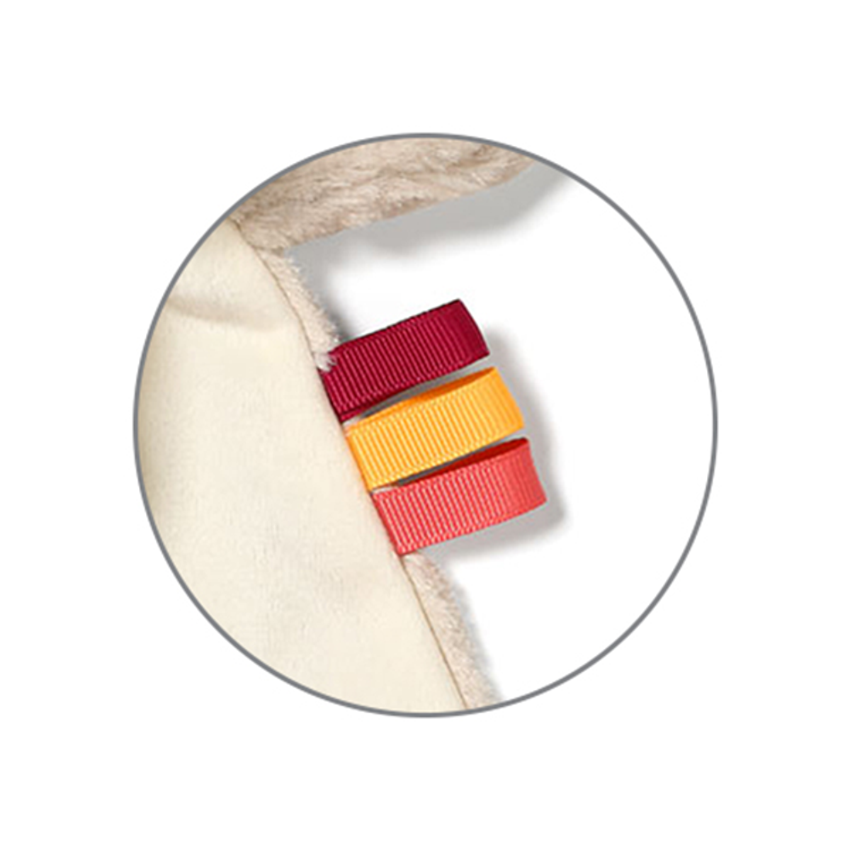 Babyono Koseklut med Smokkholder - Kaninen Milly