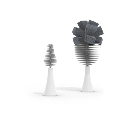 Nanobebe Børste hode 4pk - Grå