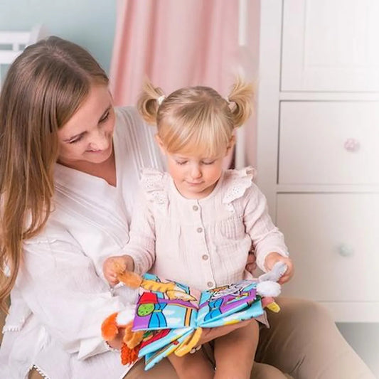 Jolly Baby Tøy Bok Myke dyr