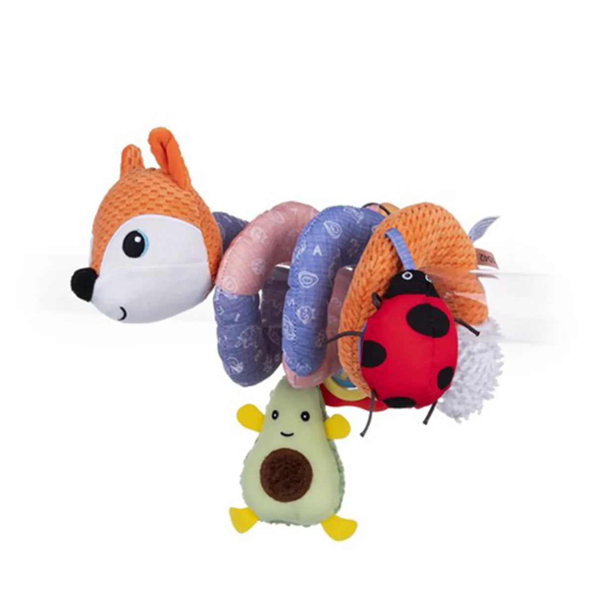 Balibazoo Fox aktivitets Spiral leke - Orange