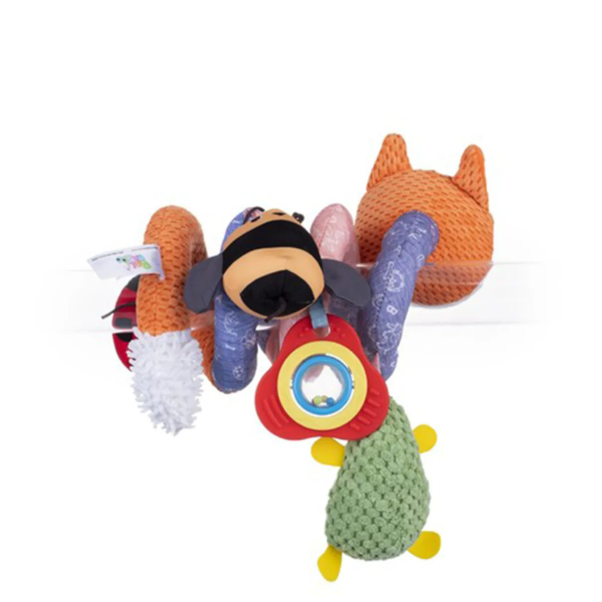 Balibazoo Fox aktivitets Spiral leke - Orange