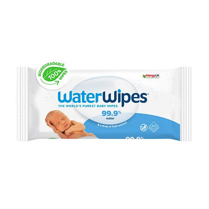 Water Wipes Våtservietter 1x60
