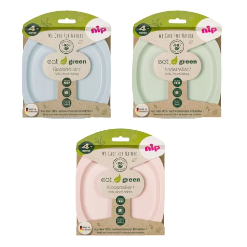 NIP Økologisk Tallerken - 2pk