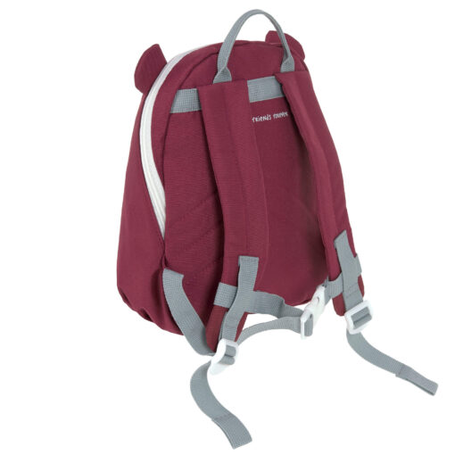 Tiny Backpack - Bear Burgundy - Bilde 3