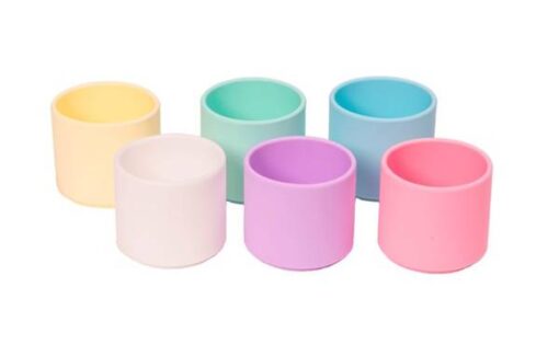 Sensory stacking cup - Pastell Farger