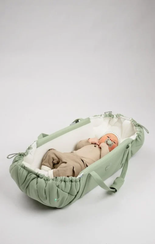 Najell Babynest SleepCarrier - Agave Green - Bilde 2