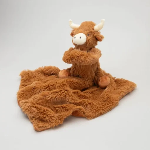 Jomanda Highland Cow - Mykt Kosedyr og Koseklut 29 cm - Bilde 5