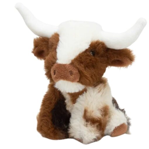 Jomanda Mini Longhorn Highland Cow 11cm - Krem Brun