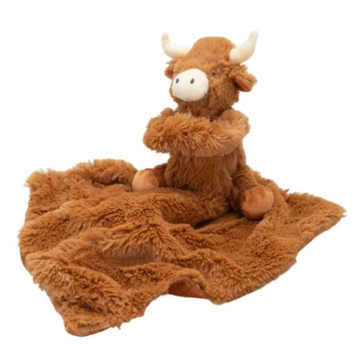 Jomanda Highland Cow - Mykt Kosedyr og Koseklut 29 cm