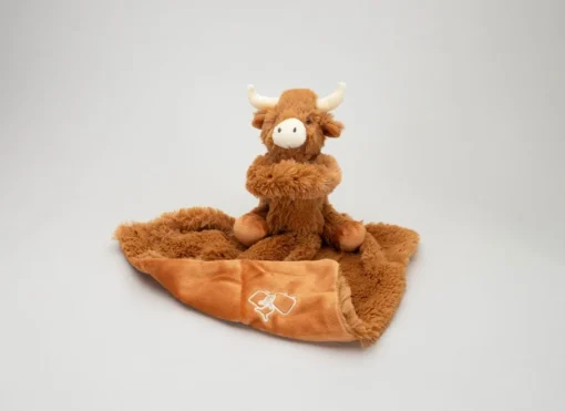 Jomanda Highland Cow - Mykt Kosedyr og Koseklut 29 cm - Bilde 4