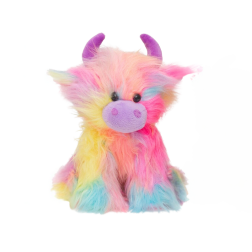 Jomanda Highland Cow 20 cm Rainbow