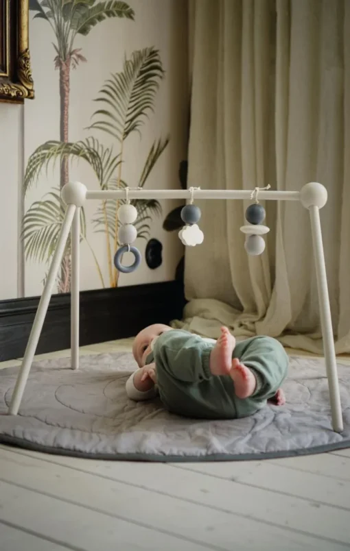 Najell Treleker til Babygym i tre - Mercury Grey - Bilde 2