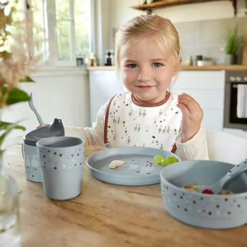 Lässig Spisesett - Tiny Farmer Blå - Bilde 3