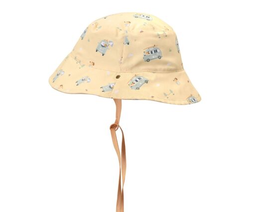 Monnëka Baby Solhatt med UV-beskyttelse (UPF 30+) Surfing Van