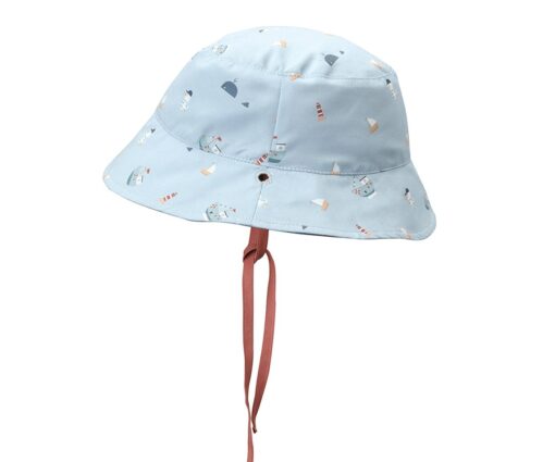 Monnëka Baby Solhatt med UV-beskyttelse (UPF 30+) Fiskebåt