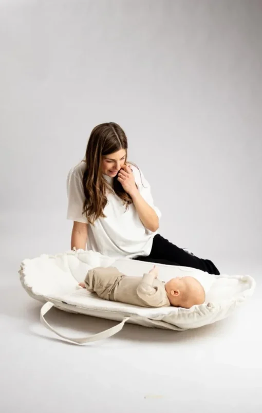 Najell Babynest SleepCarrier X - Bouclé White - Bilde 3