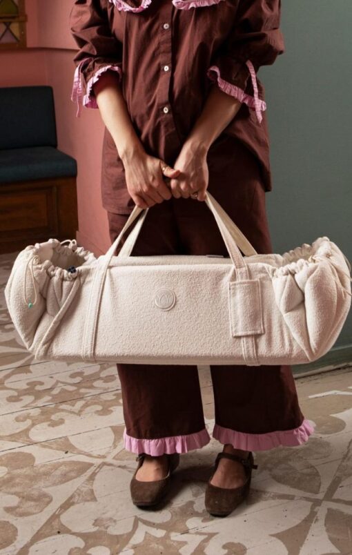 Najell Babynest SleepCarrier X - Bouclé White - Bilde 2