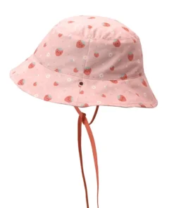 Monnëka Baby Solhatt med UV-beskyttelse (UPF 30+) Jordbær