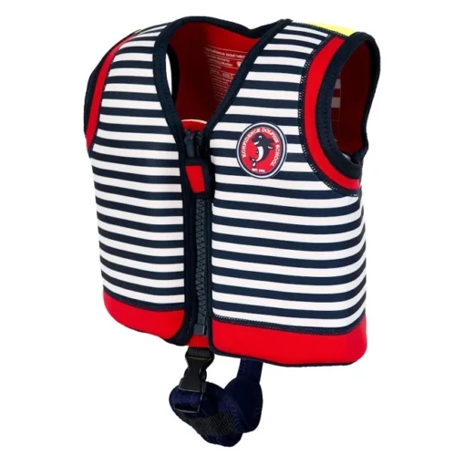 Konfidence Svømmevest m/Stropp Navy Striper