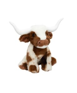 Jomanda Texas Longhorn Highland Cow Bamse 18 cm